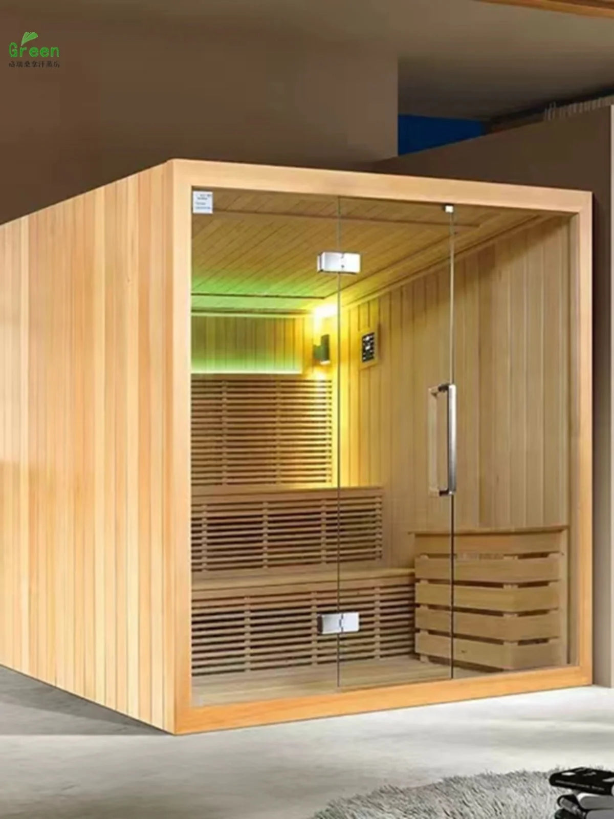 Wet steam room Home single double sauna