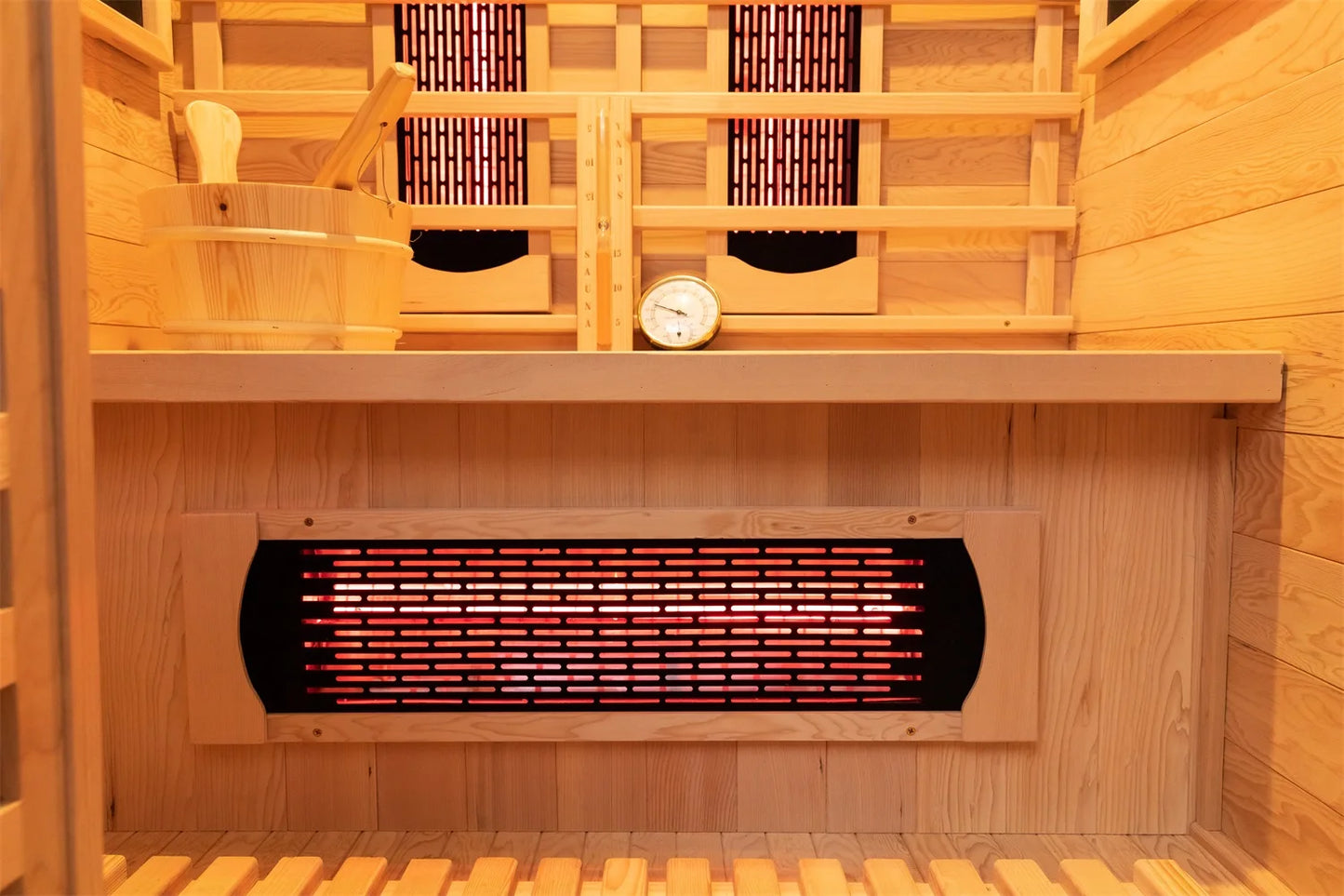 2023 New Canadian Hemlock Or Red Cedar 2 Person Size Infrared Sauna