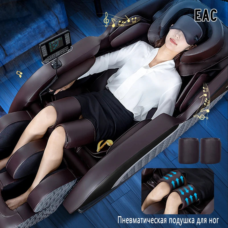 Bluetooth massage chair with fully electric heated massage