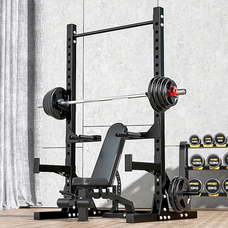 Multifunctional Free Squat Frame Home Gantry Fitness Com