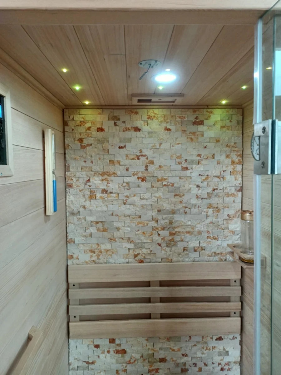 Wet steam room Home single double sauna