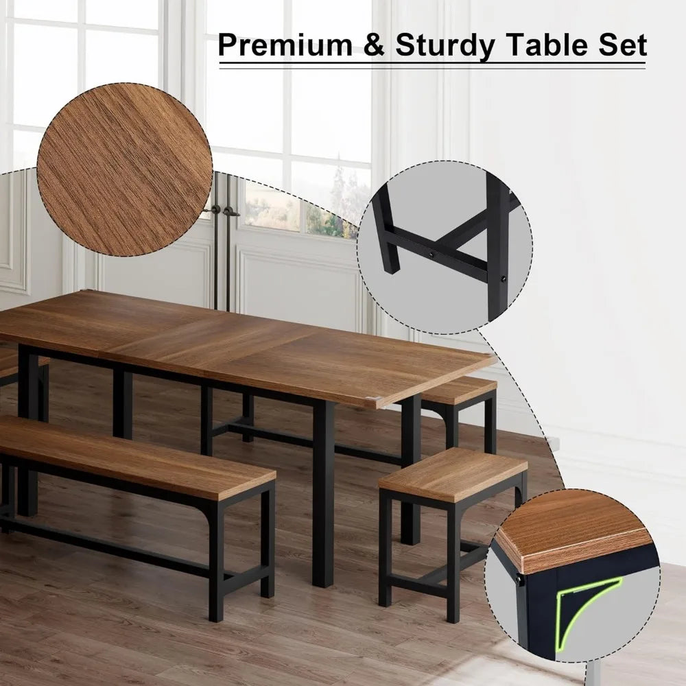 5-Piece Dining Table Set